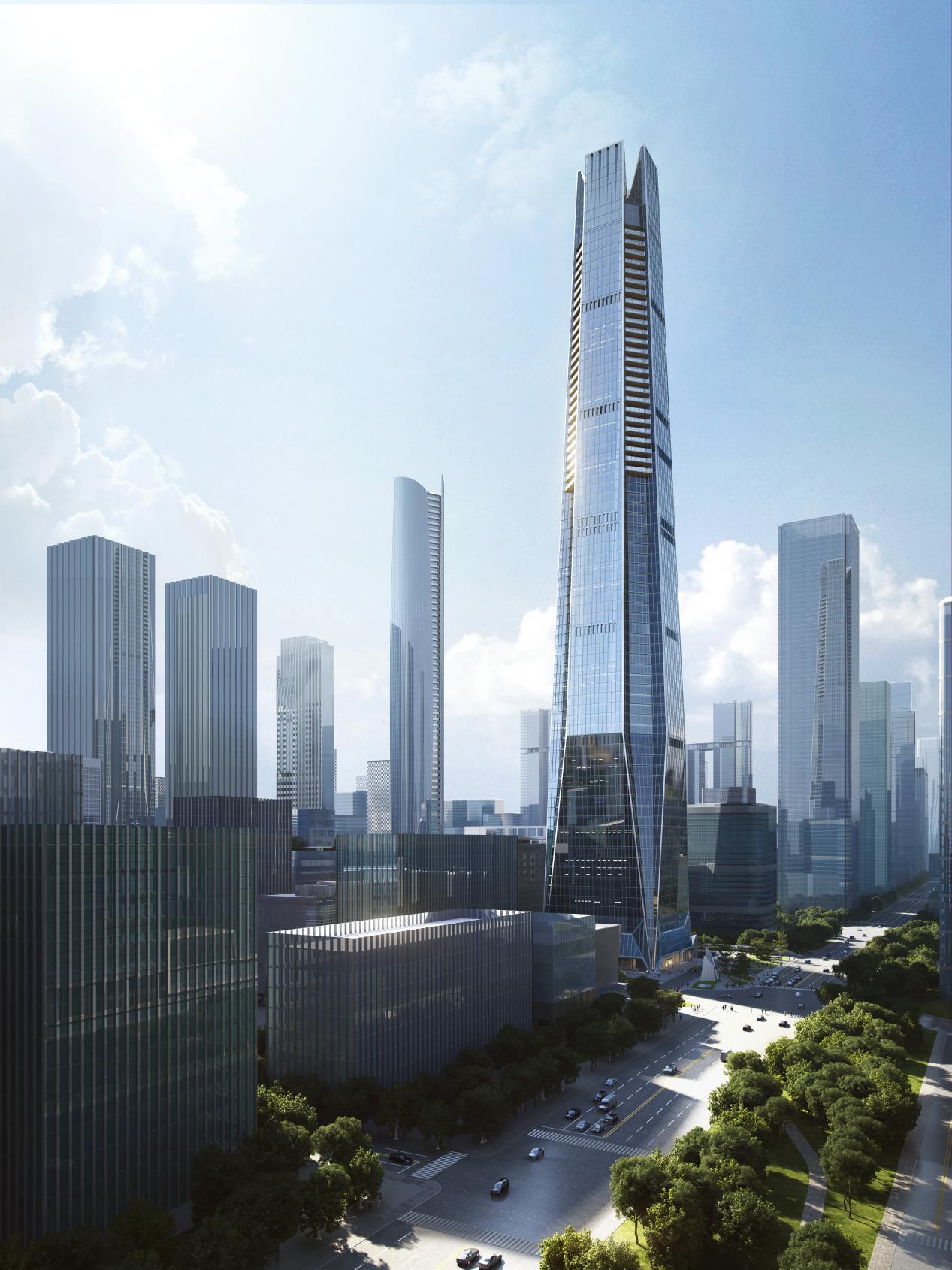 厦门体育中心旁大楼，城市地标与故事缩影