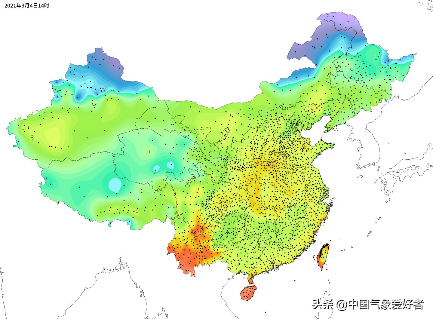 寒潮级降温来袭，局部地区降温幅度超过14℃