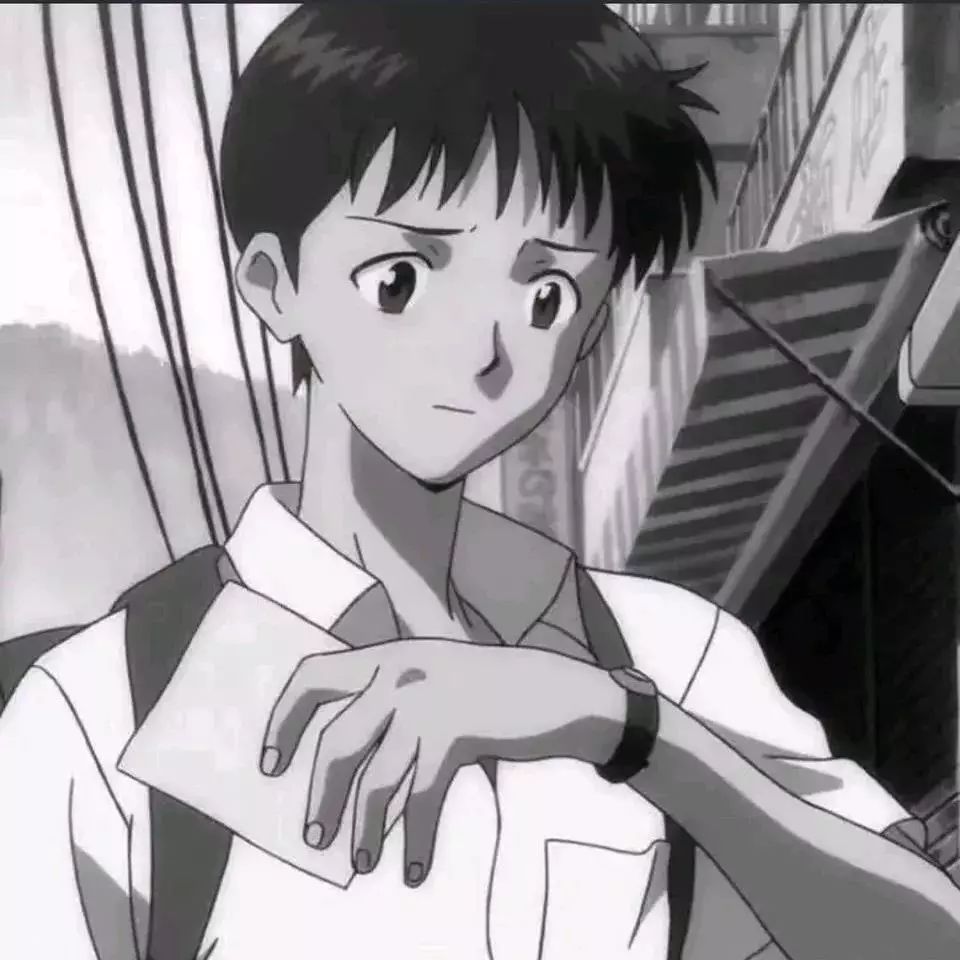 黑白男生动漫头像，时代背景下的独特印记