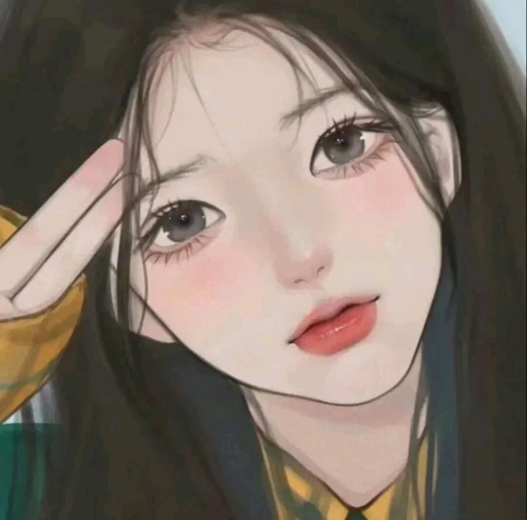 韩版女生头像精选，侧颜与背影的温情瞬间