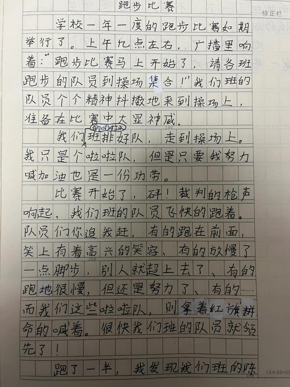 比赛跑步的激情与挑战作文