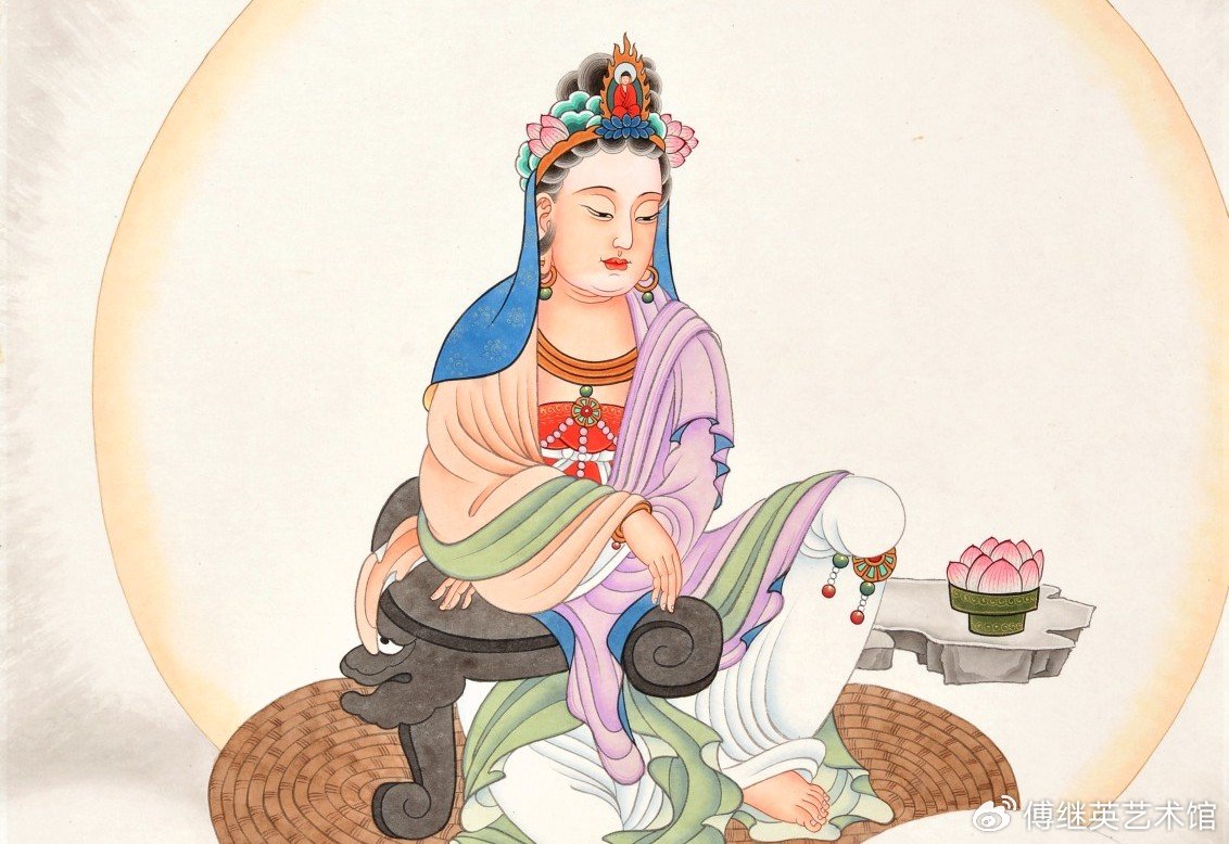 最新观音画作，探索神圣与灵感的艺术之旅